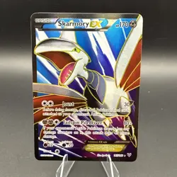 Skarmory EX - 145/146 - Pokemon XY Base Set Full Art Ultra Rare Card LP TCG - Image 1
