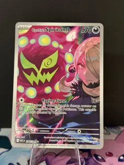 Pokemon Ascended Heroes Cynthia's Spiritomb Illustration Rare 244/217 - Image 1