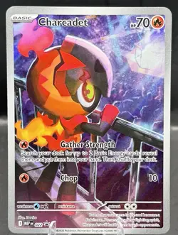 Pokemon TCG Charcadet Black Star Promo Phantasmal Flames 022 - Image 1
