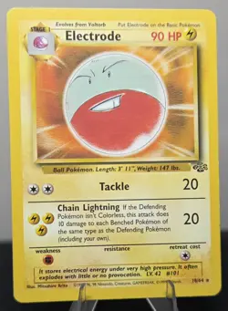 Electrode - 18/64 - Pokemon Jungle Unlimited Rare Card WOTC LP/NM - Image 1