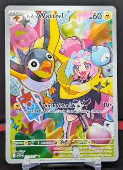 Pokemon Iono's Wattrel #231/217 English Ascended Heroes Illustration Rare - Image 1