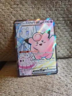 Pokemon Lillie's Clefairy ex 173/159 Sv09: Journey Together Holo Ultra Rare MINT - Image 3