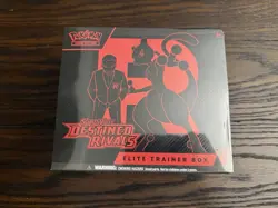 Pokemon Destined Rivals Elite Trainer Box ETB – Factory Sealed – New - Image 1