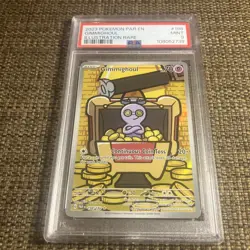 PSA 9 Gimmighoul 198/182 Paradox Rift Holo Pokemon TCG - Image 4