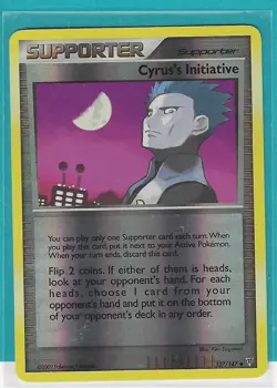 Pokemon Supreme Victors "Support - Cytus's Initiative" 137/147 Reverse Holo - Image 1