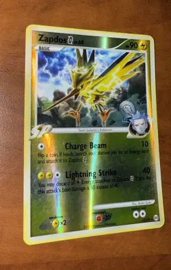 Pokemon TCG Zapdos 12/99 Reverse Holo | Platinum Arceus 2009 English Pokemon TCG - Image 1