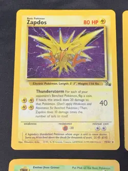 Vintage Rare Holo Pokemon Card Lot- Fossil, Jungle, Base Set - Nidoking - MP/DMG - Image 2