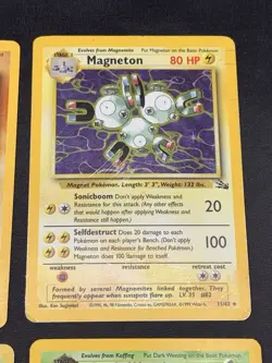 Vintage Rare Holo Pokemon Card Lot- Fossil, Jungle, Base Set - Nidoking - MP/DMG - Image 4