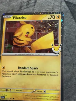 SWIRL Pikachu (Pokemon Day 2026) 051/162 Cosmo Holo Near Mint - Image 2