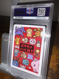 Pikachu Old Maid Japanese Vintage Pokemon PSA 10 - Image 2