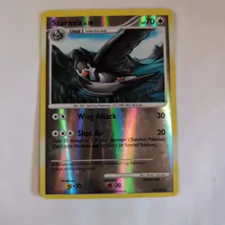 Staravia 52/100 Reverse Holo Diamond & Pearl Stormfront Pokemon Card 2008 LP - Image 1