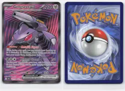 GENESECT EX 161/086 ULTRA RARE BLACK BOLT POKEMON LIGHTLY PLAYED - Image 4
