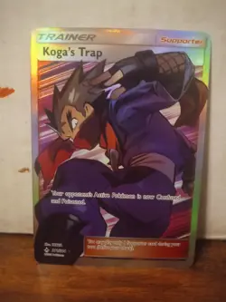 The Pokemon Company Koga's Trap Sm-Unbroken Bonds Ultra Rare Full Art Holo 211/… - Image 1