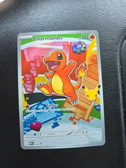 Charmander MEP 038 NM First Partner Illustration Rare Promo 30th Anniversary - Image 2