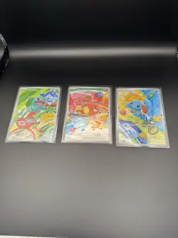 Pokemon TCG First Partner Illustration Collection Series 1 Kanto GEN 1 Starters - Image 5