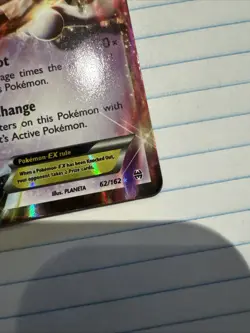 Mewtwo EX 62/162 Breakthrough Ultra Rare Holo Pokemon TCG - Image 3