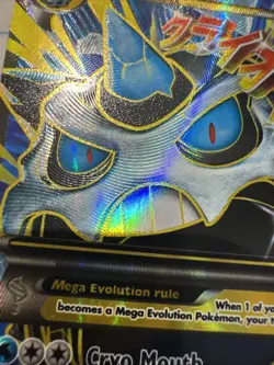 Pokemon TCG M Glalie EX Full Art Holo Ultra Rare Card XY Breakthrough 156/162 - Image 2