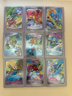 Pokemon TCG 30th anniversary First Partner Promos Complete Set - Image 1