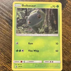 🔥🔥Bulbasaur - Pokemon - Detective Pikachu- Bulbasaur SM198 Black Star Promo!!! - Image 1