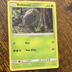 🔥🔥Bulbasaur - Pokemon - Detective Pikachu- Bulbasaur SM198 Black Star Promo!!! - Image 4