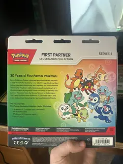 Lot of 3 Pokemon First Partner Illustration Collection Box Sealed New - Image 2