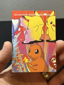 Jigglypuff Topps Pokemon TV Animation Edition Series 2 Puzzle Back Stickers LP - Image 3