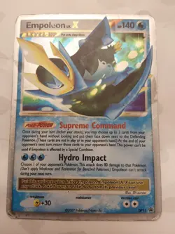 Empoleon LV.X DP11 Black Star Promo Holo Rare Diamond And Pearl 2007 Pokemon - Image 1