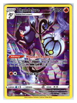 Pokemon TCG - Chandelure - SWSH11: Lost Origin Trainer Gallery TG04/TG30 Ultra R - Image 1
