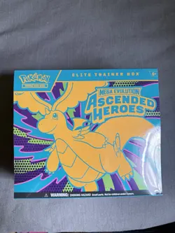 2X Pokemon Ascended Heroes ETB Elite Trainer Box NEW & SEALED**IN HAND** - Image 1