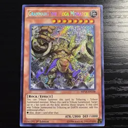 Granmarg The Mega Monarch Secret Rare 1st Edition Yu-Gi-Oh! MP14-EN158 LP - Image 1