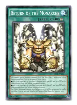Return of the Monarchs - SR01-EN026 - YuGiOh-LP - Image 1