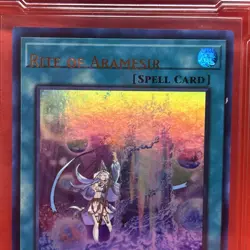 Yu-Gi-Oh Rite of Aramesir GCR-EN025 1st Ed Ultra Rare Error DCG 8 Grand Creators - Image 4