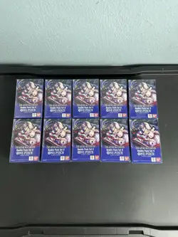 ONE PIECE TCG OP-14: The Azure Sea’s Seven - Double Pack Lot of 10 - Image 1