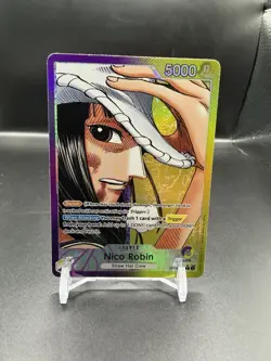 Nico Robin Leader Alt Art OP09-062 English One Piece Emperors in the New World - Image 1