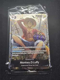 Monkey.D.Luffy (Tin Pack Set Vol. 2) P-075 One Piece Promotion Cards Foil - Image 2