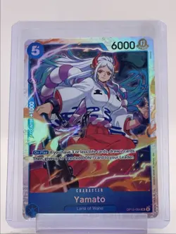 YAMATO 2025 ONE PIECE CARRYING ON HIS WILL SUPER RARE #OP13-054 Q3688 - Image 1