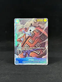 Jinbe - One Piece TCG P-030 Seven Warlords of Sea Set English Alt PROMO - Image 1