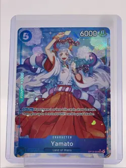 YAMATO 2025 ONE PIECE CARRYING WILL ALT ART SUPER RARE B #OP13-054 Q3688 - Image 1
