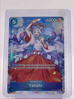 YAMATO 2025 ONE PIECE CARRYING WILL ALT ART SUPER RARE #OP13-054 Q3688 - Image 1