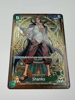 One Piece Shanks (SP) OP 11 ST16-004 A Fist of Divine Speed Foil - Image 2