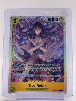 NICO ROBIN 2026 ONE PIECE HEROINES EDITION SUPER RARE #EB03-055 Q3688 - Image 1