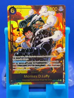 One Piece MONKEY.D.LUFFY Sec Royal Blood Alt Art OP10-118 Parallel English Luffy - Image 1