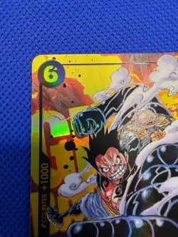 One Piece MONKEY.D.LUFFY Sec Royal Blood Alt Art OP10-118 Parallel English Luffy - Image 3