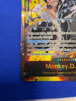 One Piece MONKEY.D.LUFFY Sec Royal Blood Alt Art OP10-118 Parallel English Luffy - Image 5