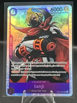 One Piece English- Sanji - OP07-064 SR - 500 Years in the Future - Image 1