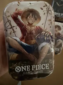 Bandai One Piece CCG 4 Tins Set Vol.2 Sealed Decks Promo Booster English - Image 2