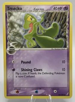 Treecko (Delta Species) 68/100 Crystal Guardians Regular - Pokemon Card 2006 - Image 1