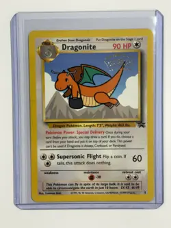 Dragonite Black Star Promo #5 The First Movie Pokemon Card - MP - Image 1