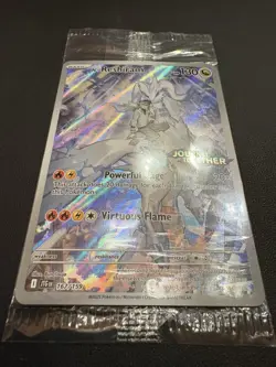 Pokemon TCG N's Reshiram Holo Card 167/159 IR Journey Together Stamped Sealed NM - Image 2