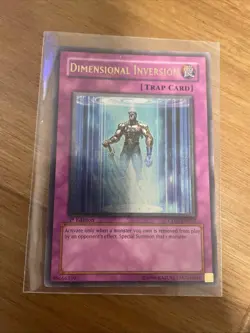 Yu-Gi-Oh! 1ST EDITION UR CARD DIMENSIONAL INVERSION CDIP-EN052 LP - Image 1